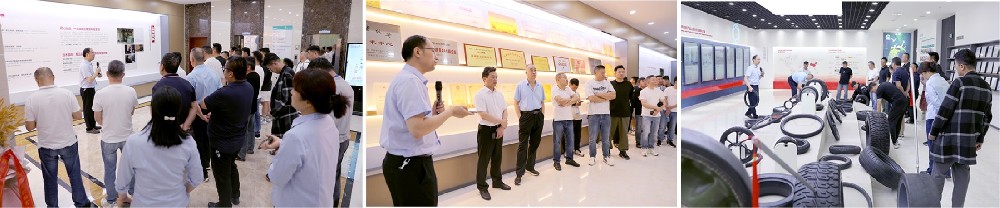 2025年度再生橡膠生產(chǎn)技術(shù)培訓(xùn)班學(xué)員 走進(jìn)江昕科技參觀學(xué)習(xí)